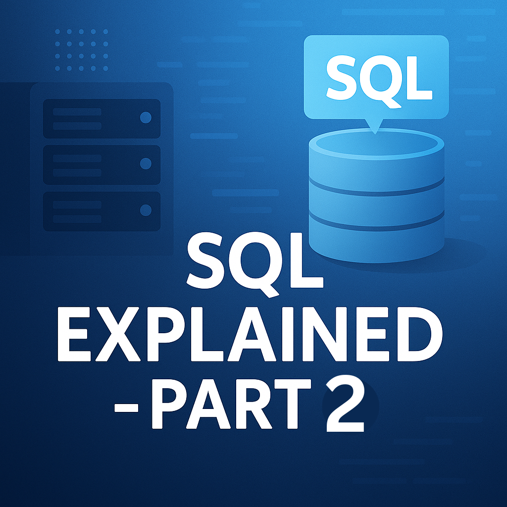 Sql explained part-2