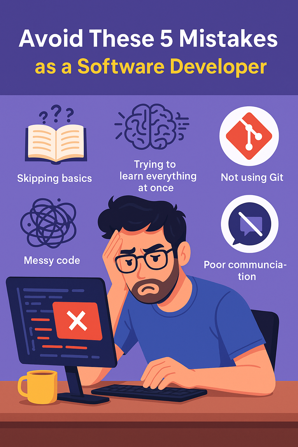 Avoid These 5 Mistakes as a Software Developer